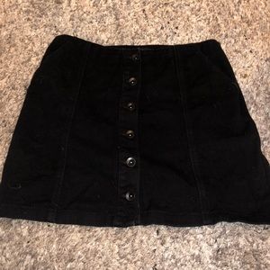 Black forever 21 mini skirt